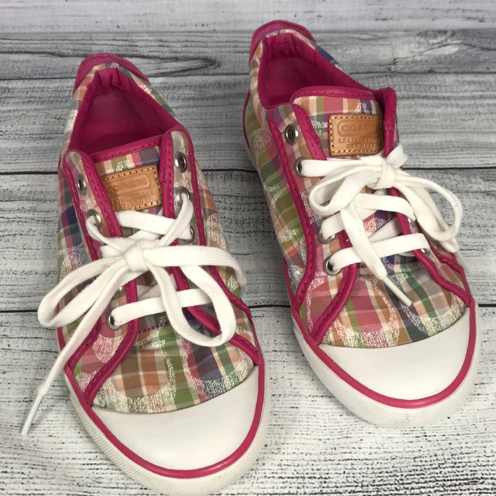 COACH Barrett Logo Women’s Sneakers Size 7B